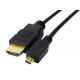 Conexión HDMI 1.4 macho / HDMI micro 2 metro