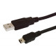 Conexión usb 2.0 am/mini USB BM 5P 1.8 metros